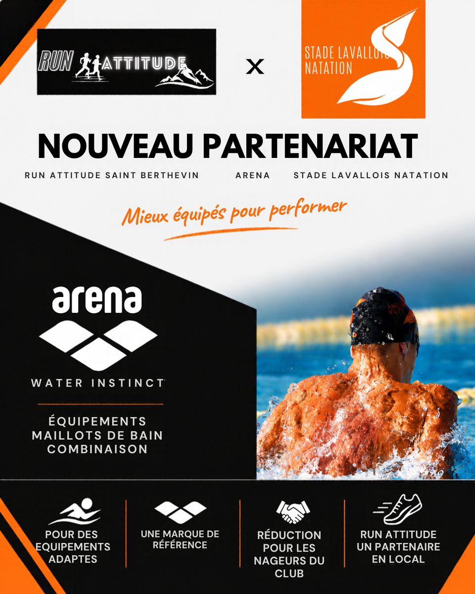 Ventes ARENA chez Run ATTITUDE : samedi 7 novembre