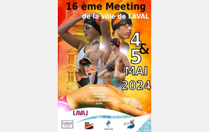 Infos Meeting de Laval 4 et 5 mai 
