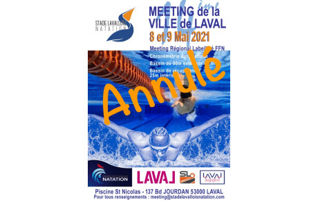 Annulation Meeting de Laval