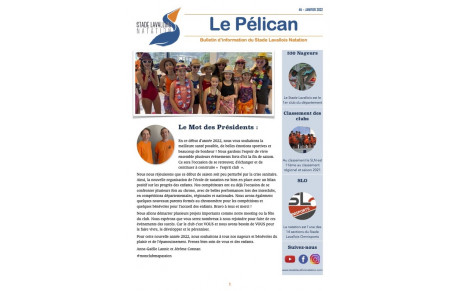 Découvrez la dernière Newsletter du club !