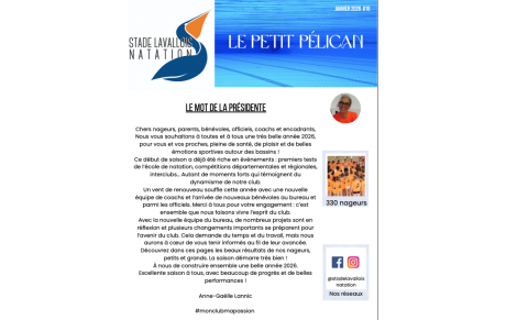 La Newsletter Le Pélican n°16 est en ligne !