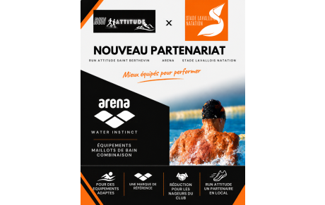 Ventes ARENA chez Run ATTITUDE : samedi 7 novembre