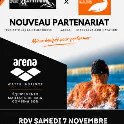Evènement ARENA chez Run Attitude